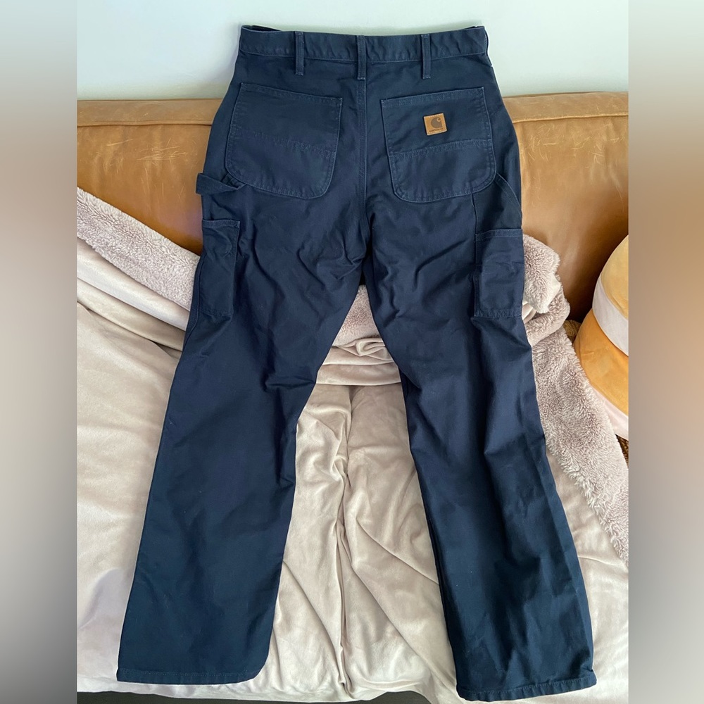 Carhartt b11 navy pants